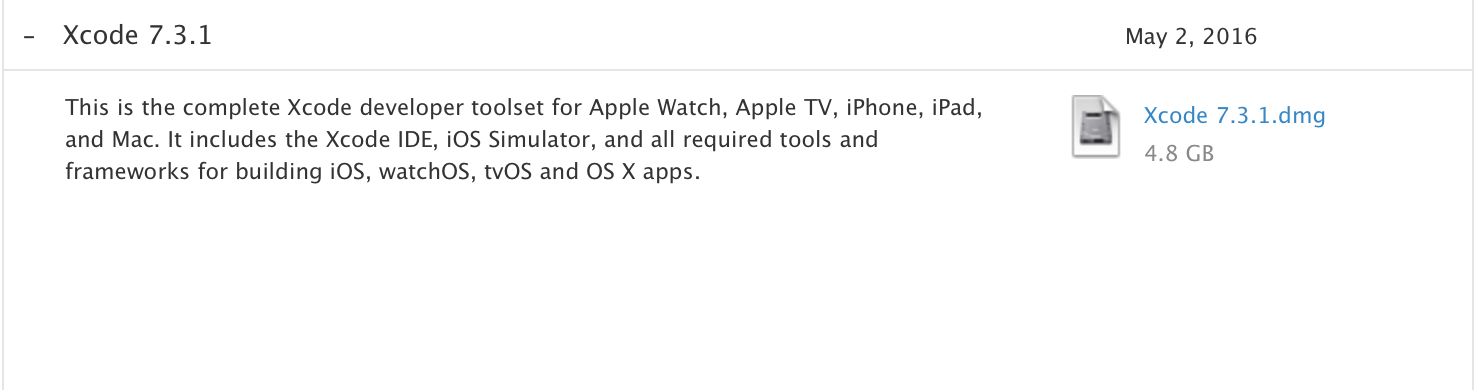 Xcode package